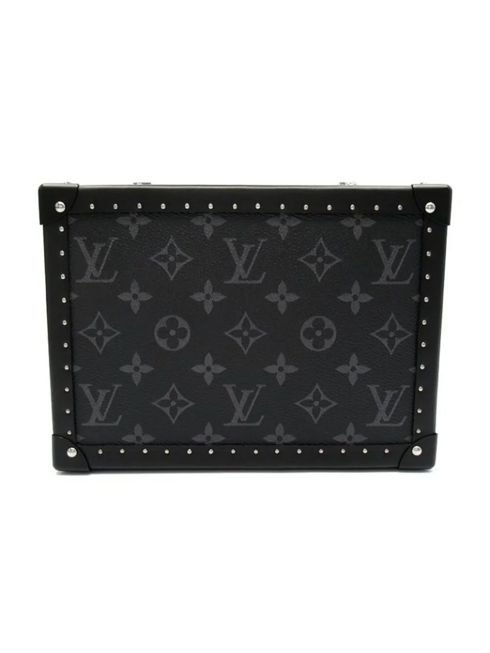 Louis Vuitton Clutch Box Monogram Eclipse Black